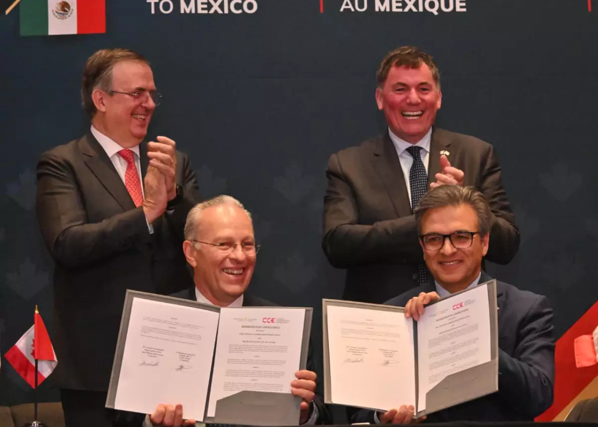 México y Canadá quieren fortalecer su relación comercial en sectores que no han explorado: así lo harán 