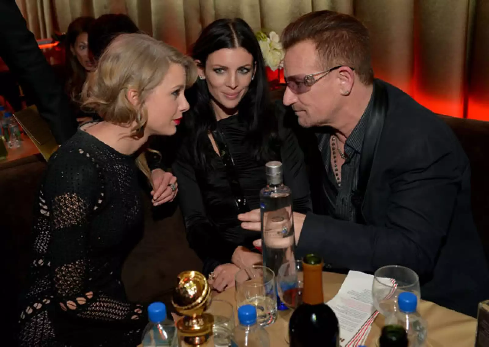 Taylor Swift, Ali Hewson, Bono