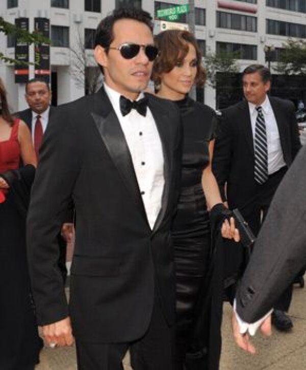 Muy guapa, la pareja llegó tomada de la mano a la gala.