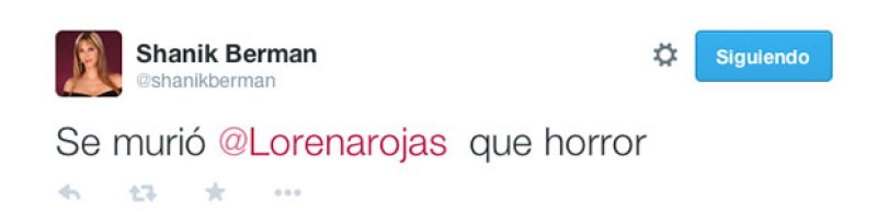 Shanik también informó sobre la noticia.