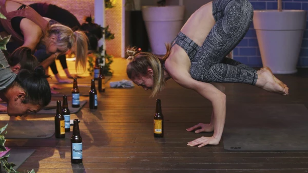 Beer Yoga