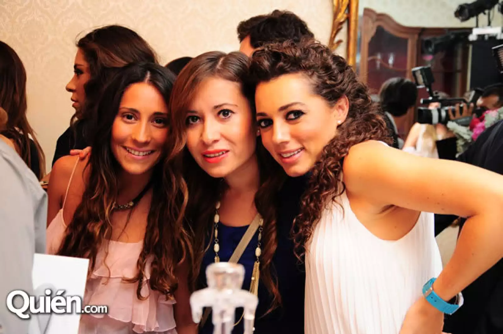 Paola Garnica, Laura Razo y Daniela Barragán