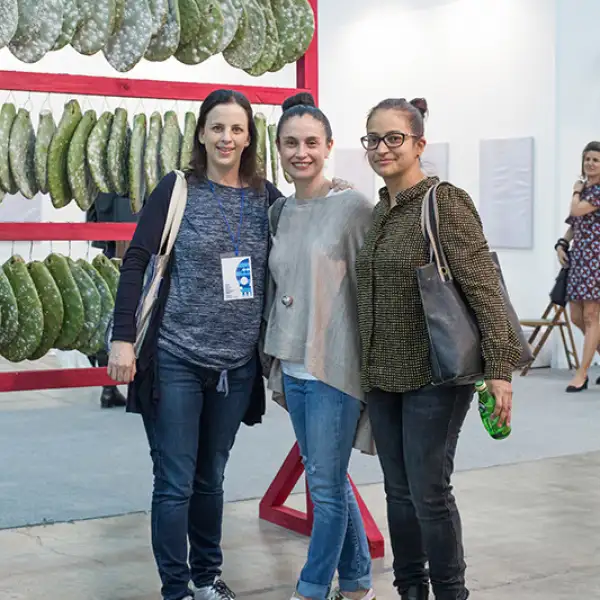 Cecilia León de la Barra, Itzel Vargas y Sofía Taboas