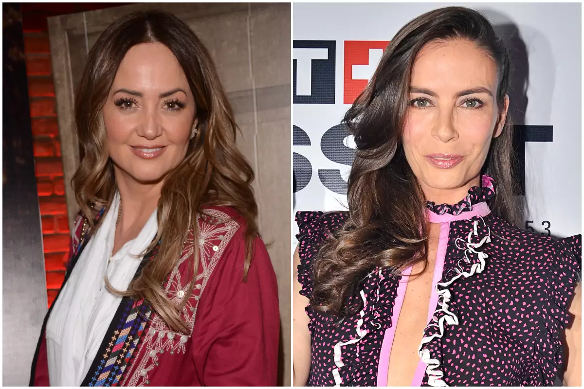 Andrea Legarreta y Sasha Sokol