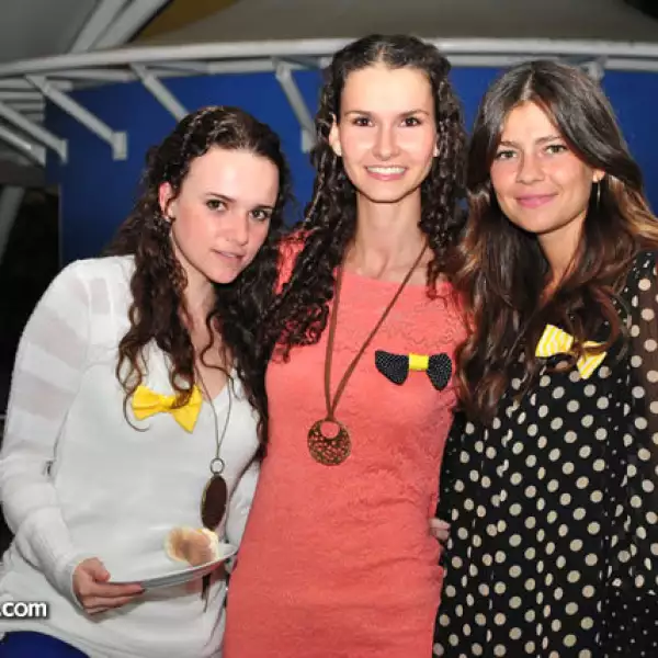 Paulina Urzua, Miriam González y Rocío Gascón