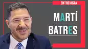 Martí Batres en entrevista