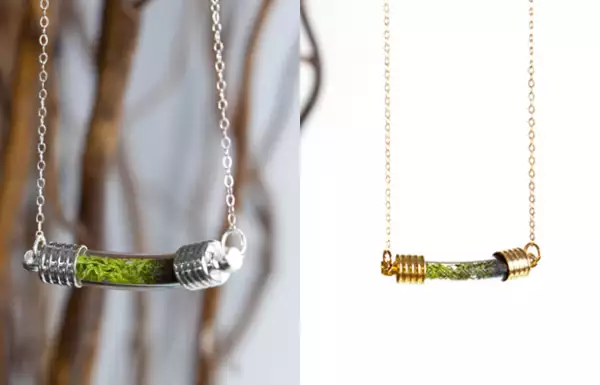 Terrarios creados en plata y oro
