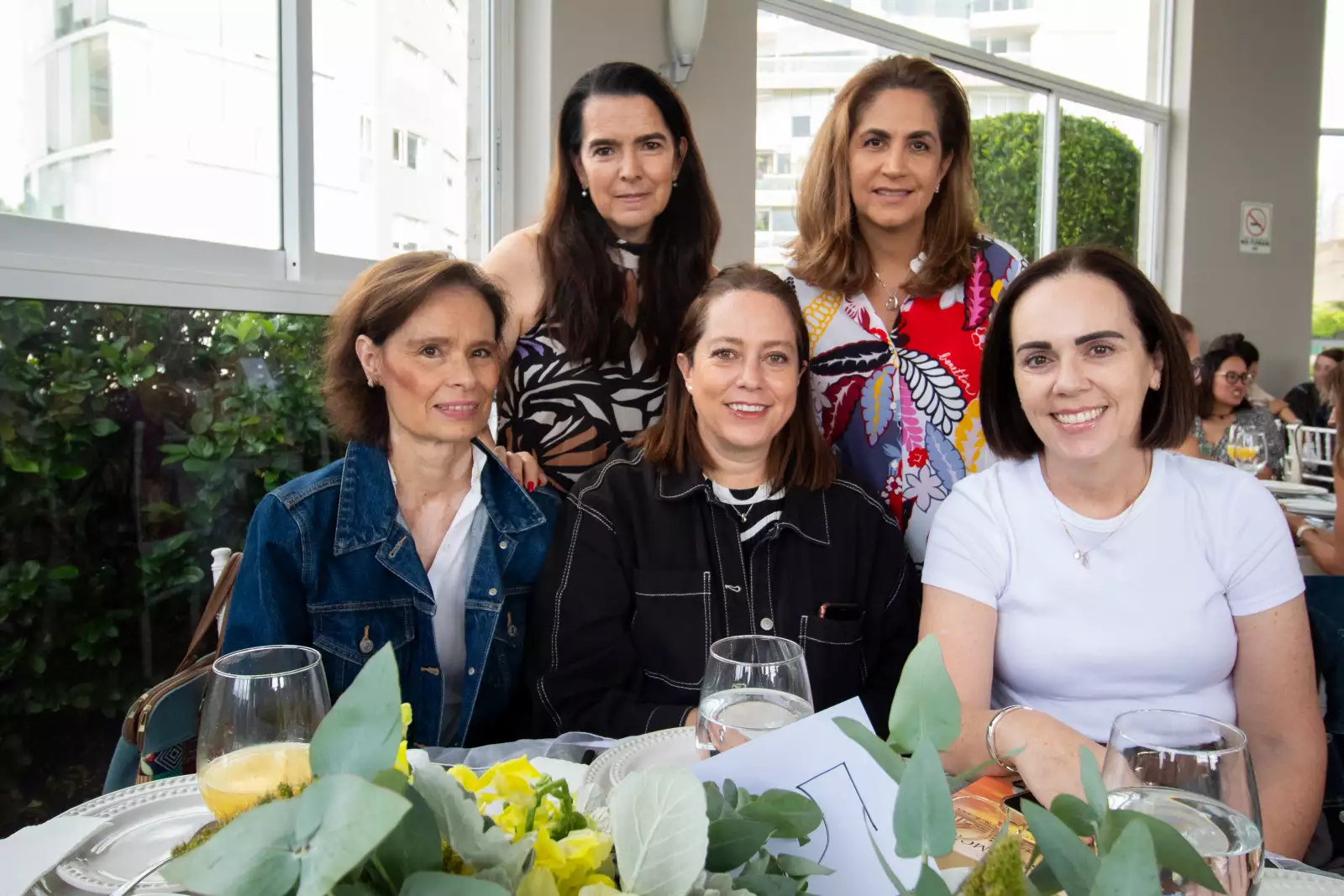 Bertha Lezama, Almudena Moreno, Ana Isabel Vázquez, Rebeca Villaseñor y Leire Badiola. 