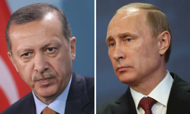 Los presidentes de Turquía y Rusia se han culpado el uno al otro de lo ocurrido. (Foto: Especial)