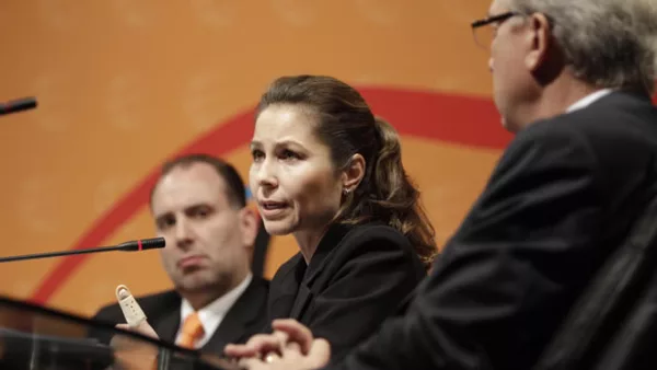 La presidenta y directora general de Amge, Sandra Sánchez, fue de las primeras participantes en esta cumbre que inició el domingo pasado.