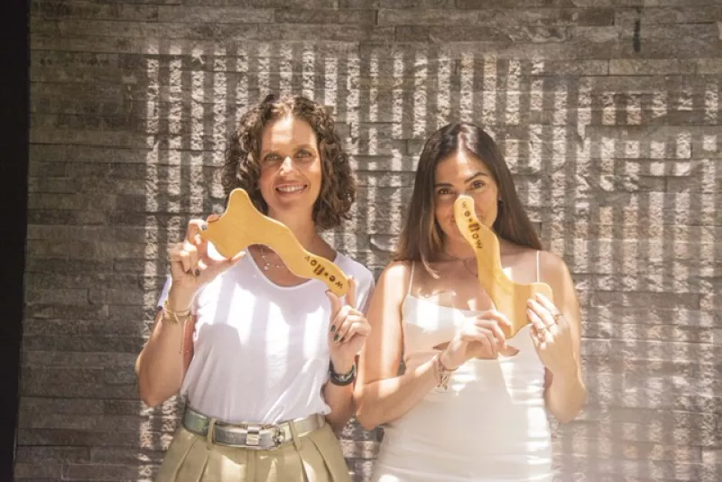 Lucille Hajj y Eileen Guerrero