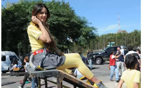 Eiza tiene 20 años y está despuntando en su carrera con la serie `Sueña Conmigo´ del canal Nickelodeon.