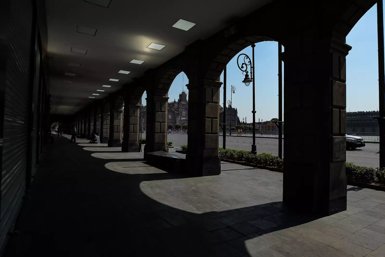 Calles Vacías en Centro Histórico