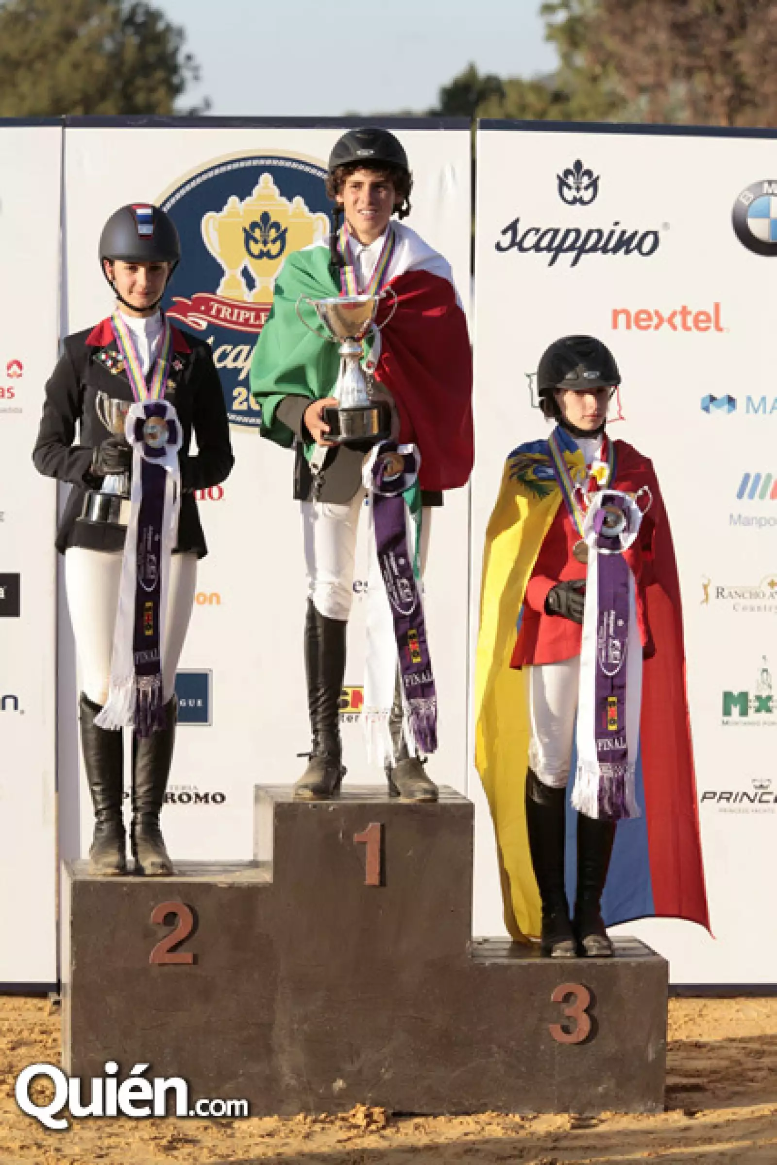 Camille Conde Ferreira, Juan Pablo Gaspar e Isabella Andreu