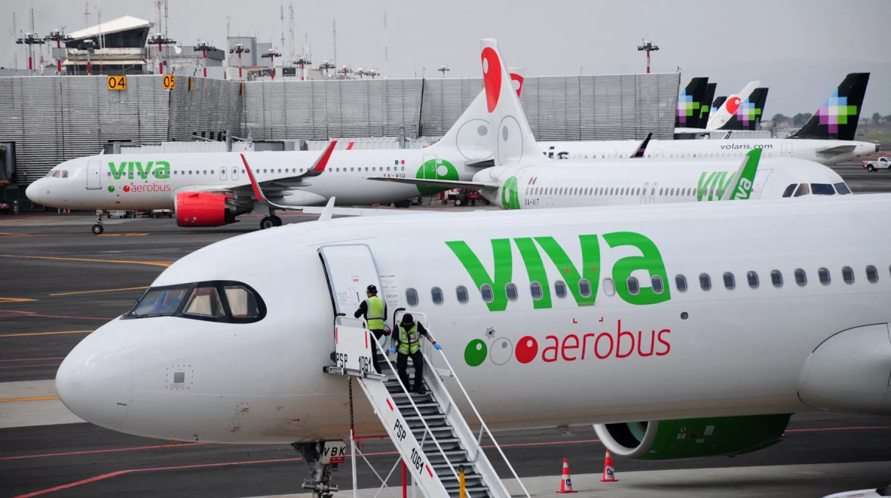 Avión de Viva Aerobus