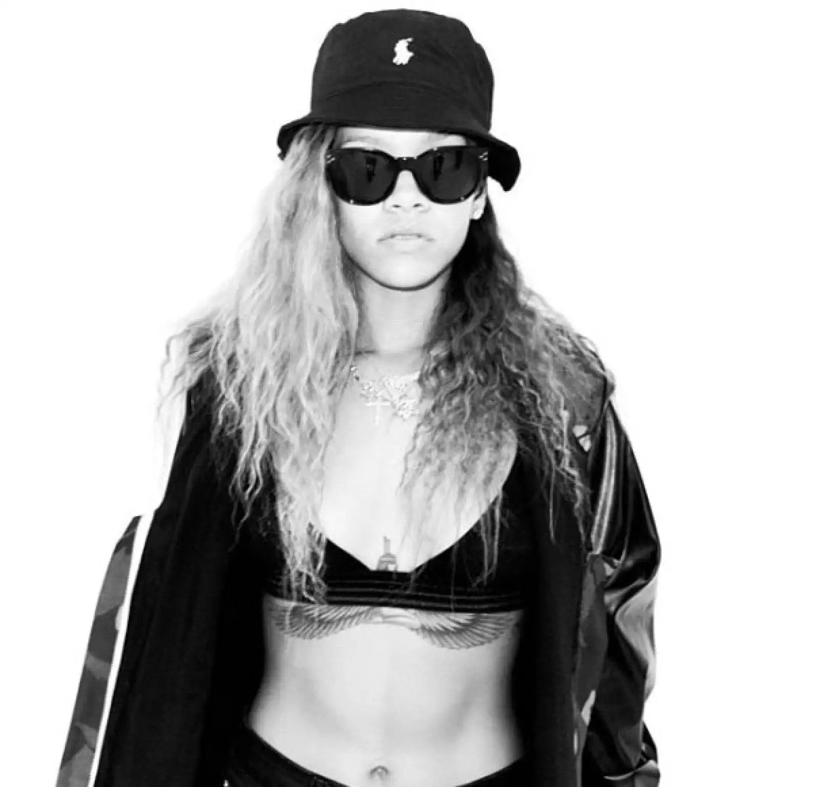 En pose de `bad girl´.