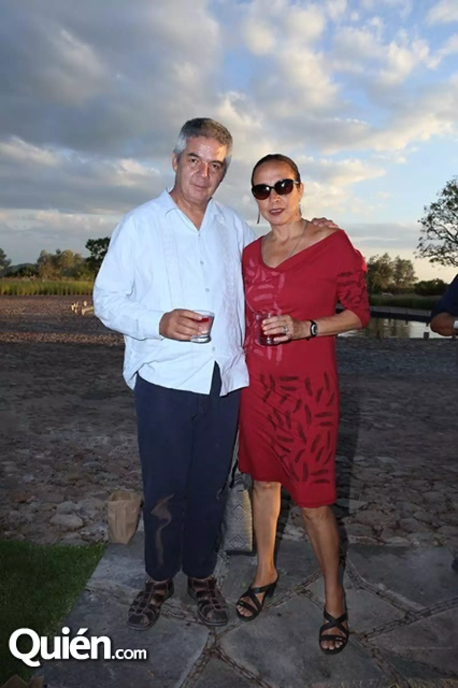 Hugo D´Acosta y Gloria Ramos