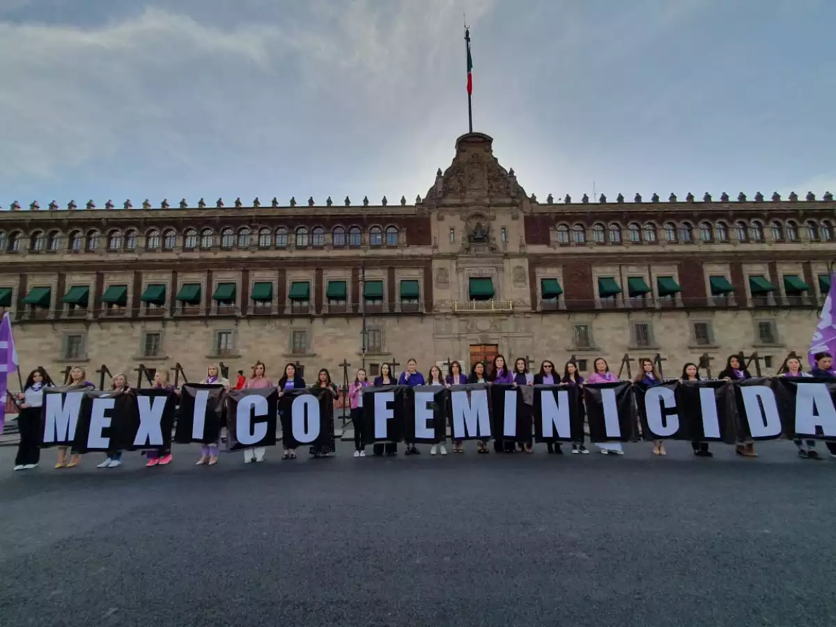 Carta a AMLO: Señor presidente, en México se protege el Palacio Nacional  antes que a las mujeres de los feminicidas y violadores, 8M: Día de la  Mujer