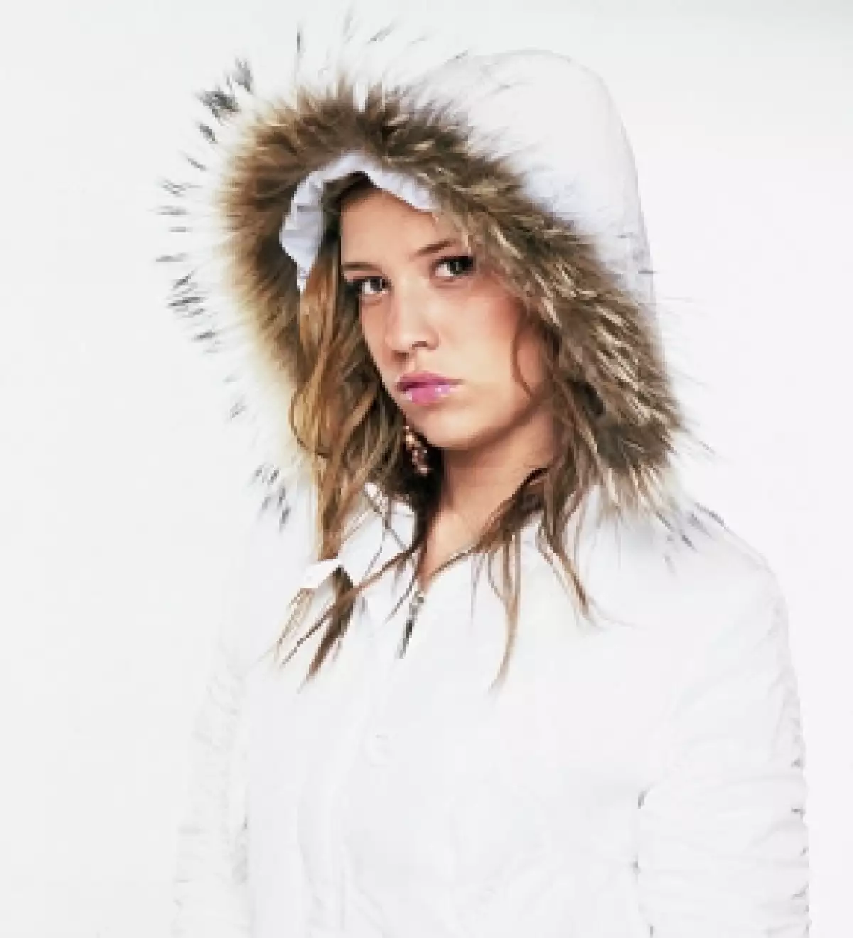 Aquí en una de las fotografías del shooting que realizó para la revista Quién.