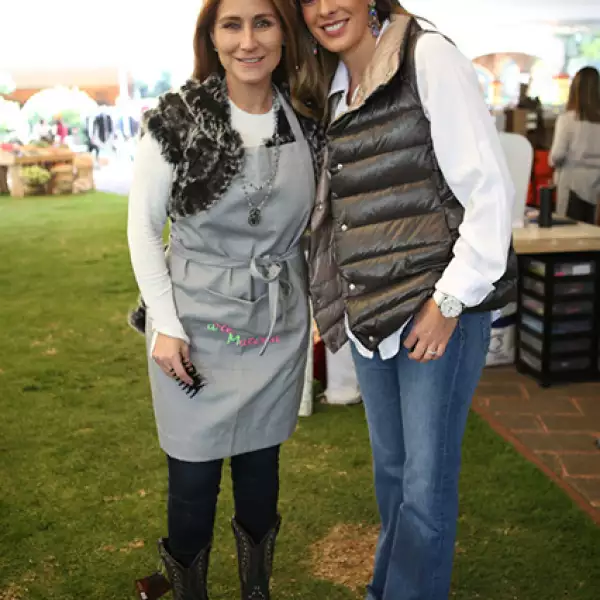 Claudia Zamudio y Erika Talavera