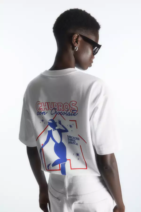 Playera cOs con Churros con Chocolate