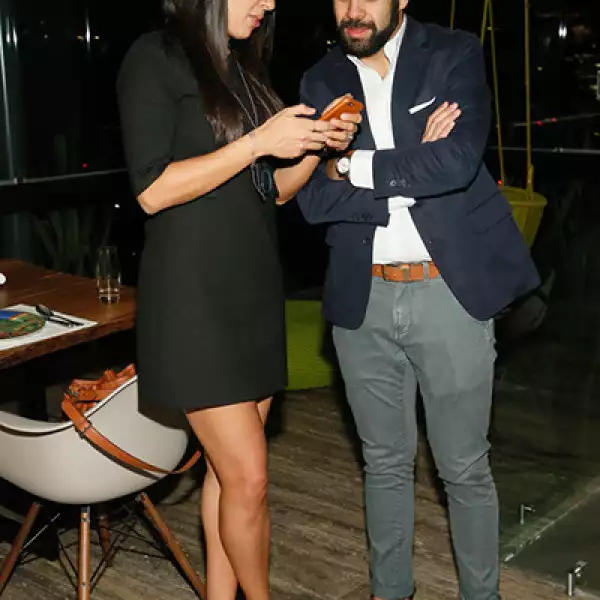 Verónica Campuzano y Andrés Ocejo