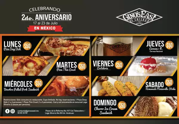 Gino's East México