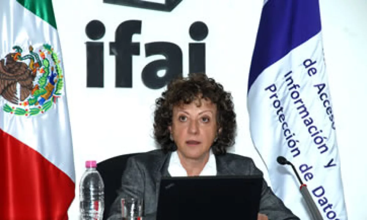 La comisionada presidenta Jacqueline Peschard dirigió cartas a cada uno de los candidatos. (Foto: Notimex)