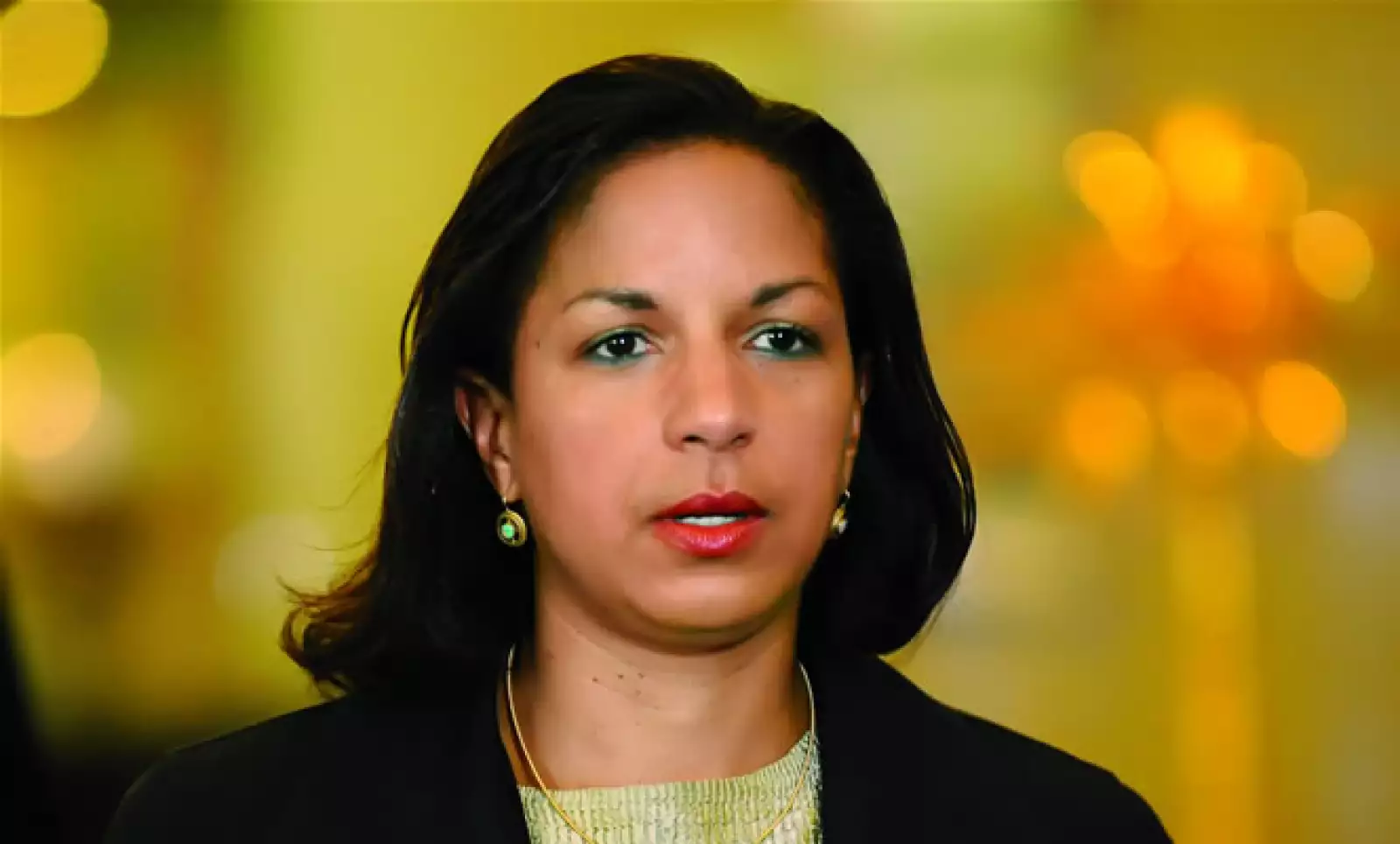 Susan Rice es la primera afroamericana en ser embajadora de EU ante la ONU. Directa y sin miedo a expresarse, Barack la respeta y valora por sus conocimientos.