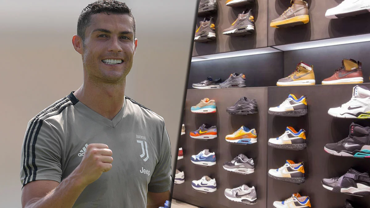 Ronaldo gastó 3,500 dólares en sneakers