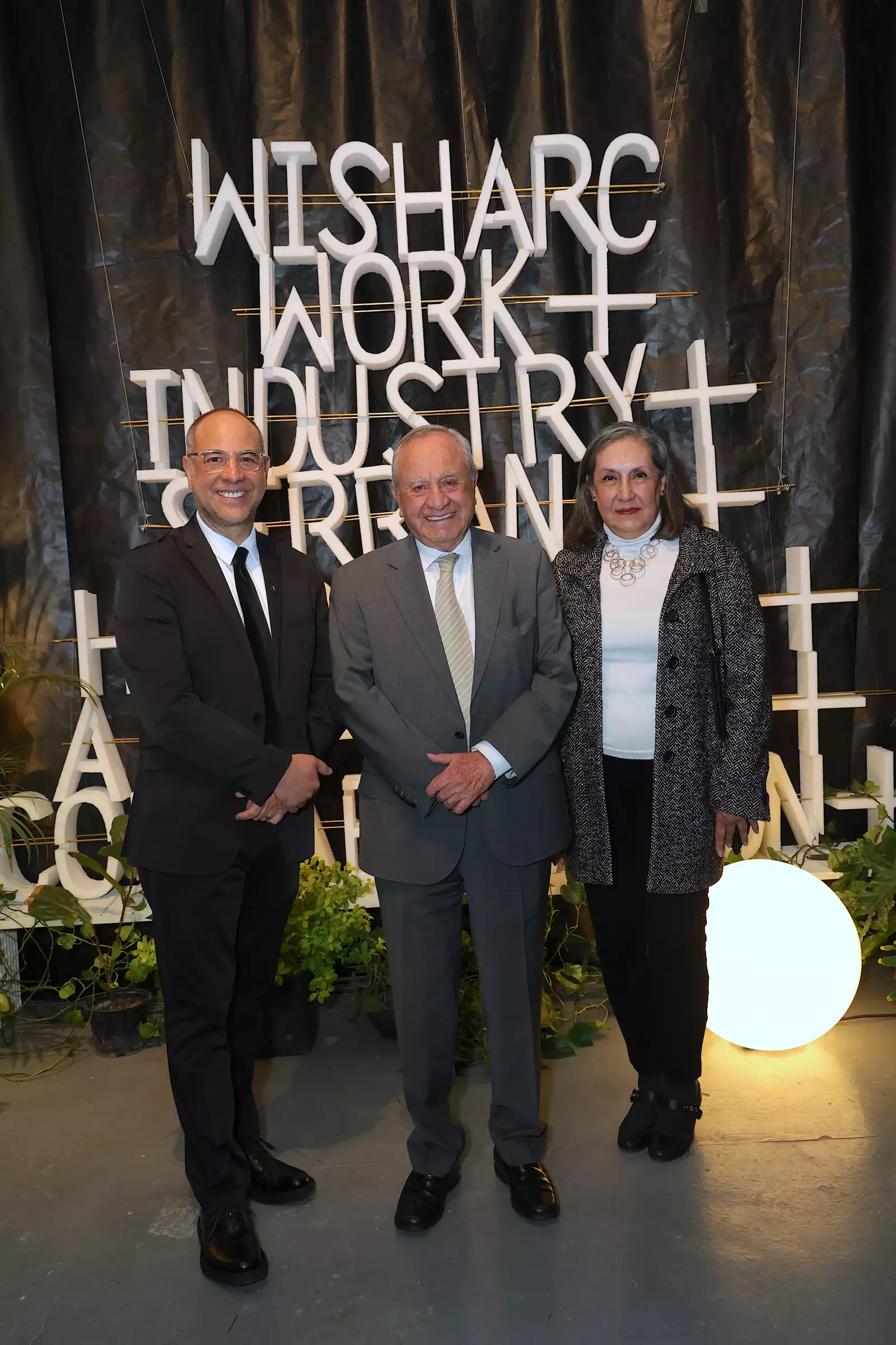 Juan Pablo y Francisco Serrano con Susana García 