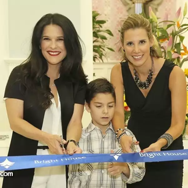 Martha Debayle,José Pablo y Ximena Sandino