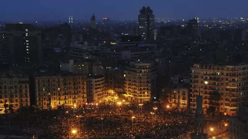 manifestaciones en plaza tharir