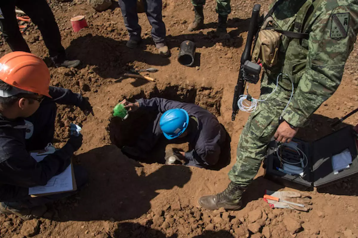 Detección de toma clandestina de hidrocarburos