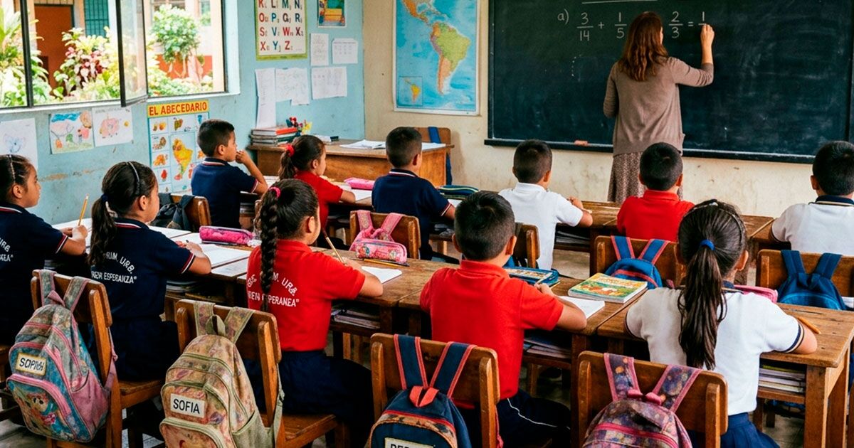 EDUCACIÓN EN CAOS: SE ESCAPAN DATOS CLAVE