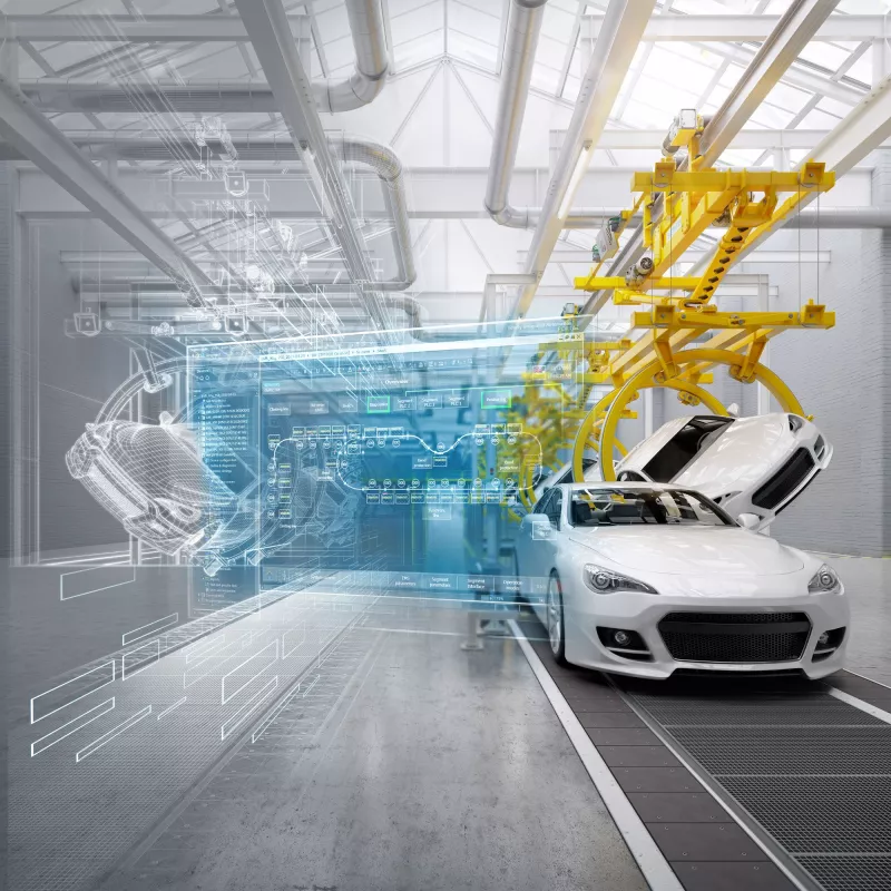 El Laboratorio de GM tiene las tecnologías necesarias para saber cómo armar un vehículo en una fábrica digital.