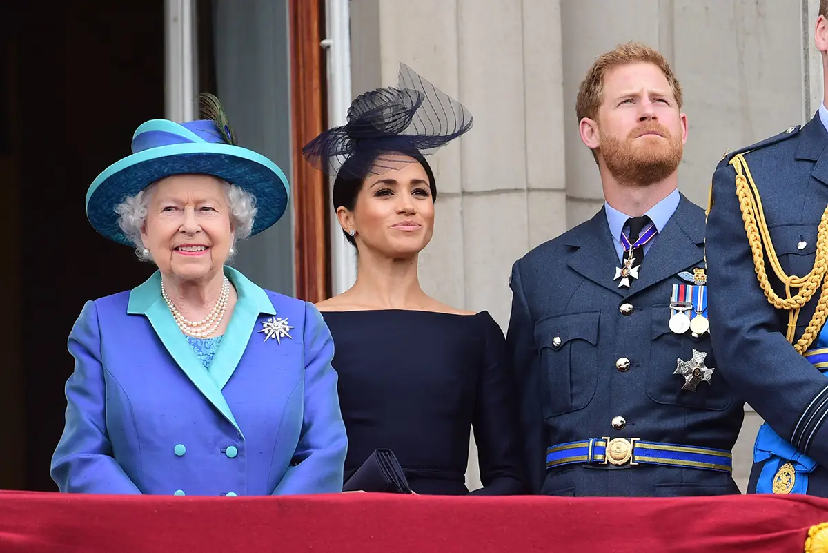 Royal Air Force's 100th Birthday Flypast From Buckingham Palace