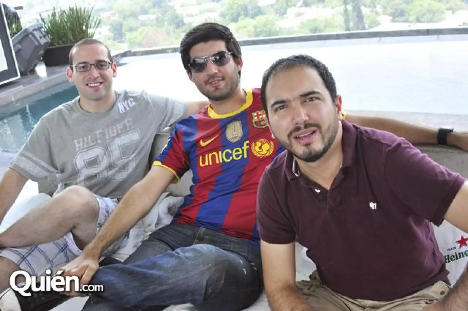 Nino Quintanilla,Carlos Tejeda y Jorge García