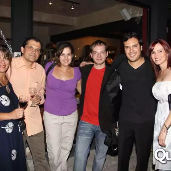 Silvia Moser,Philipp Moser,Vania y Eduardo Rivero,Alonso Barrera,Caro Salcedo