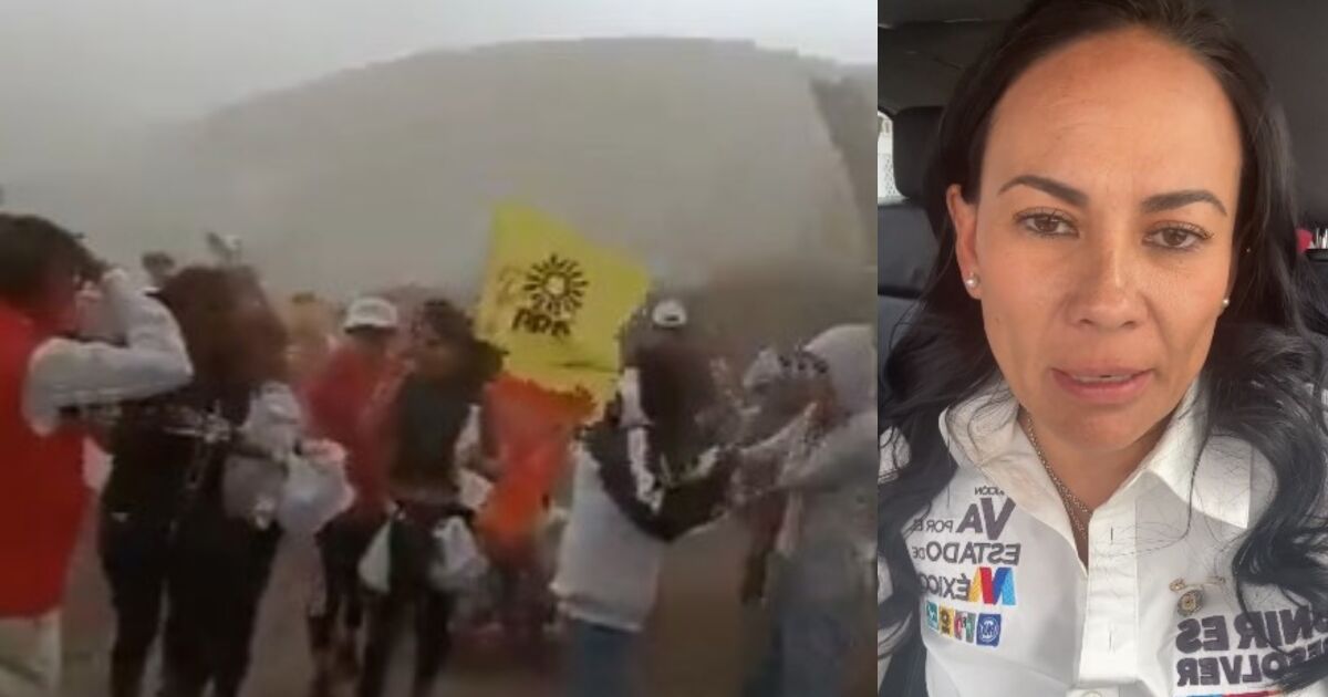 Accidente en mitin de Alejandra del Moral en Tecámac; hay un deceso y