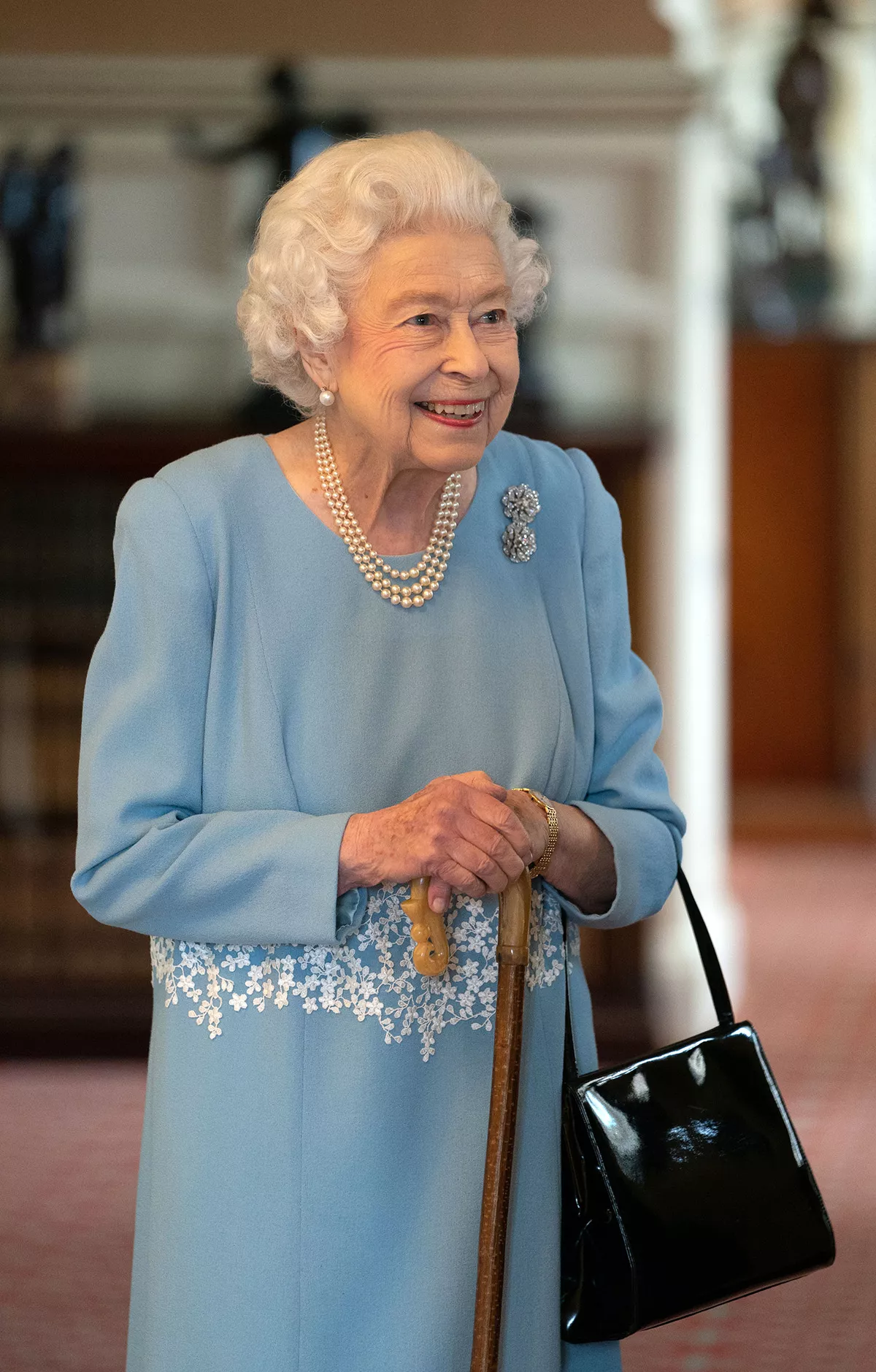 Queen Elizabeth II at Sandringham House, Norfolk, UK - 05 Feb 2022