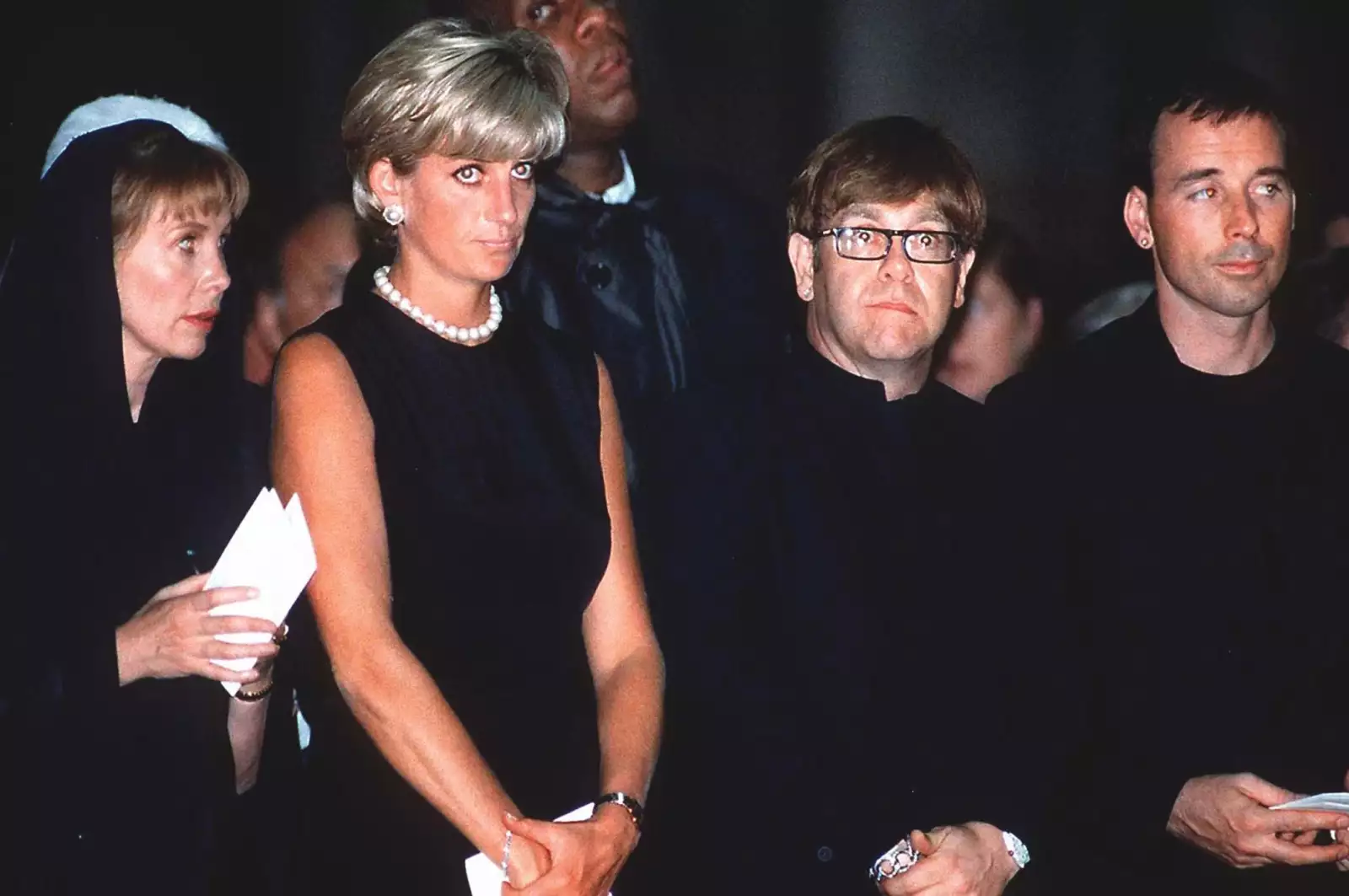 GIANNI VERSACE MEMORIAL SERVICE, MILAN, ITALY - 1997