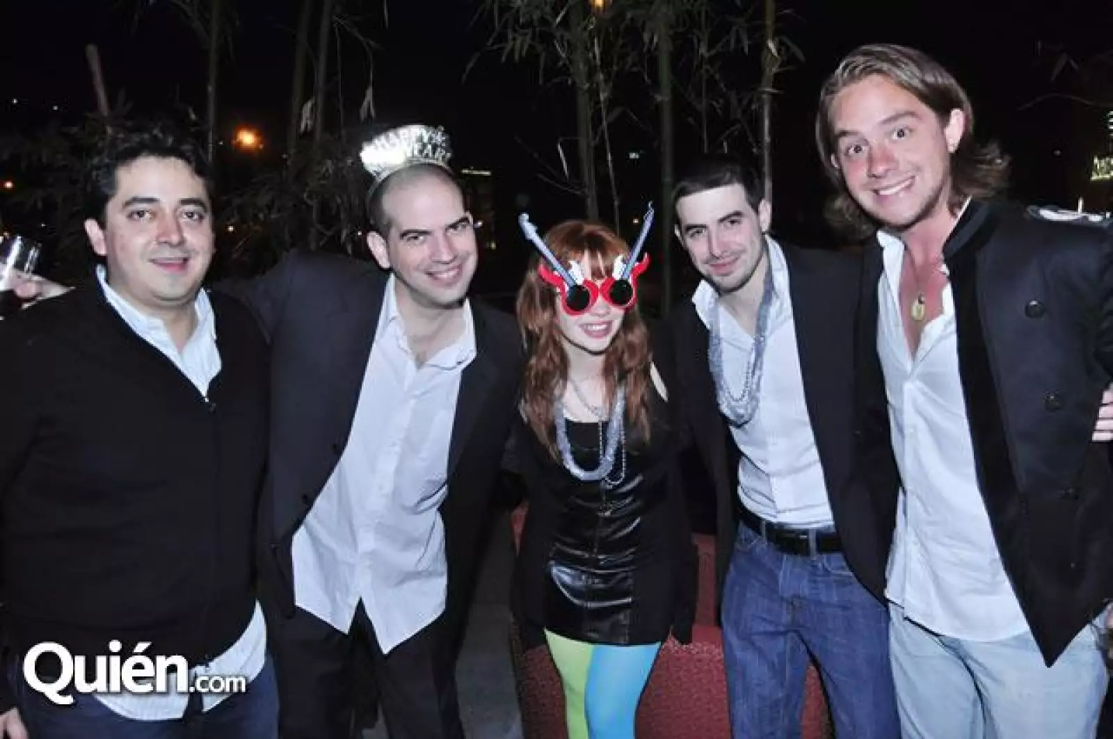 Víctor Vucetich,Camilo Garza,Nancy Sánchez,Andrés Villarreal y Stefan Berlanga