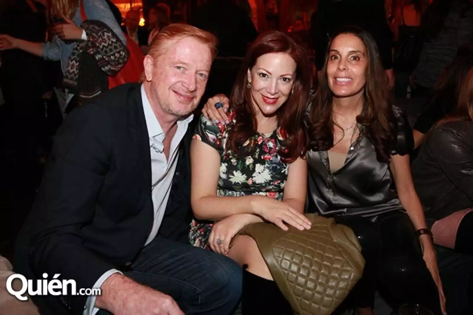 Alberto Sánchez,Johanna Muller y Luliana Vázquez