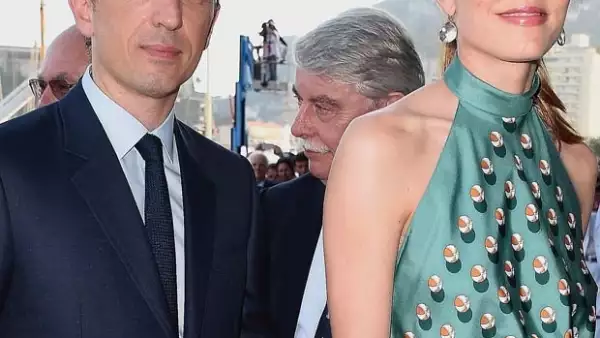 Así se veían Gad Elmaleh y Carlota en junio de este año.