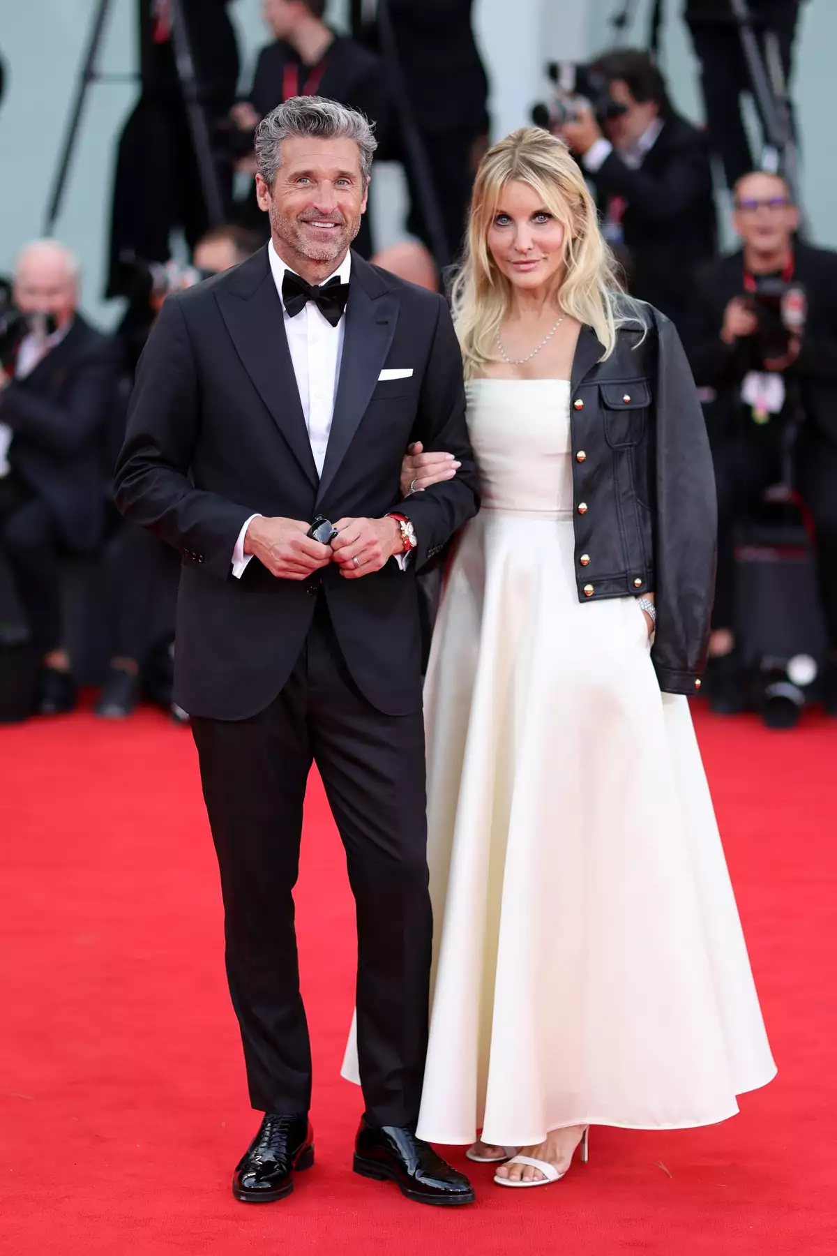Patrick Dempsey y Jillian Fink.