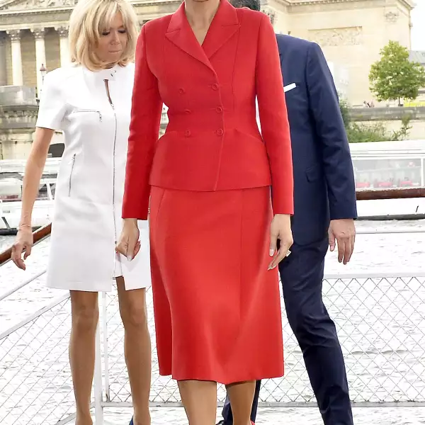 US First Lady Melania Trump On Official Visit In Paris : Day One