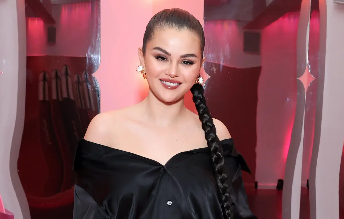 Selena Gomez Celebrates The Launch Of Rare Beauty's Soft Pinch Tinted Lip Oil Collection