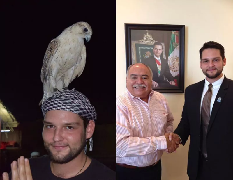 Alesh Ancira, un joven yucateco de 25 años, ha logrado lo que pocos, trabajar de la mano con diversas compañías árabes y concretar alianzas con su agencia de publicidad en México.