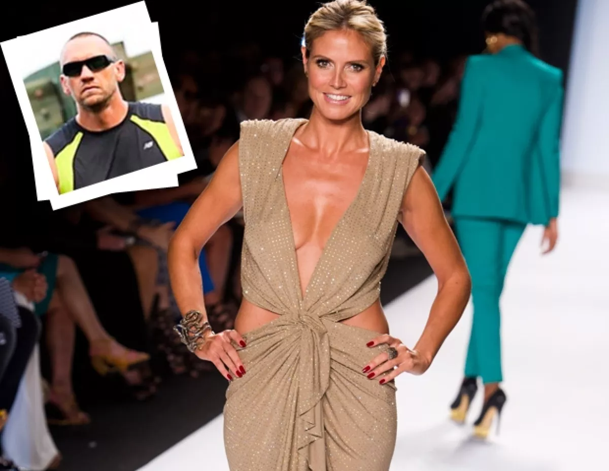 Heidi Klum encontró nuevamente el amor, pero la noticia no fue la reconcialiación con Cupido, sino el flechado: Su guardaespalas.